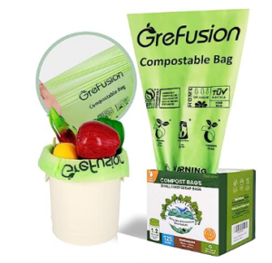 Grefusion compostable biodegradable garbage bags